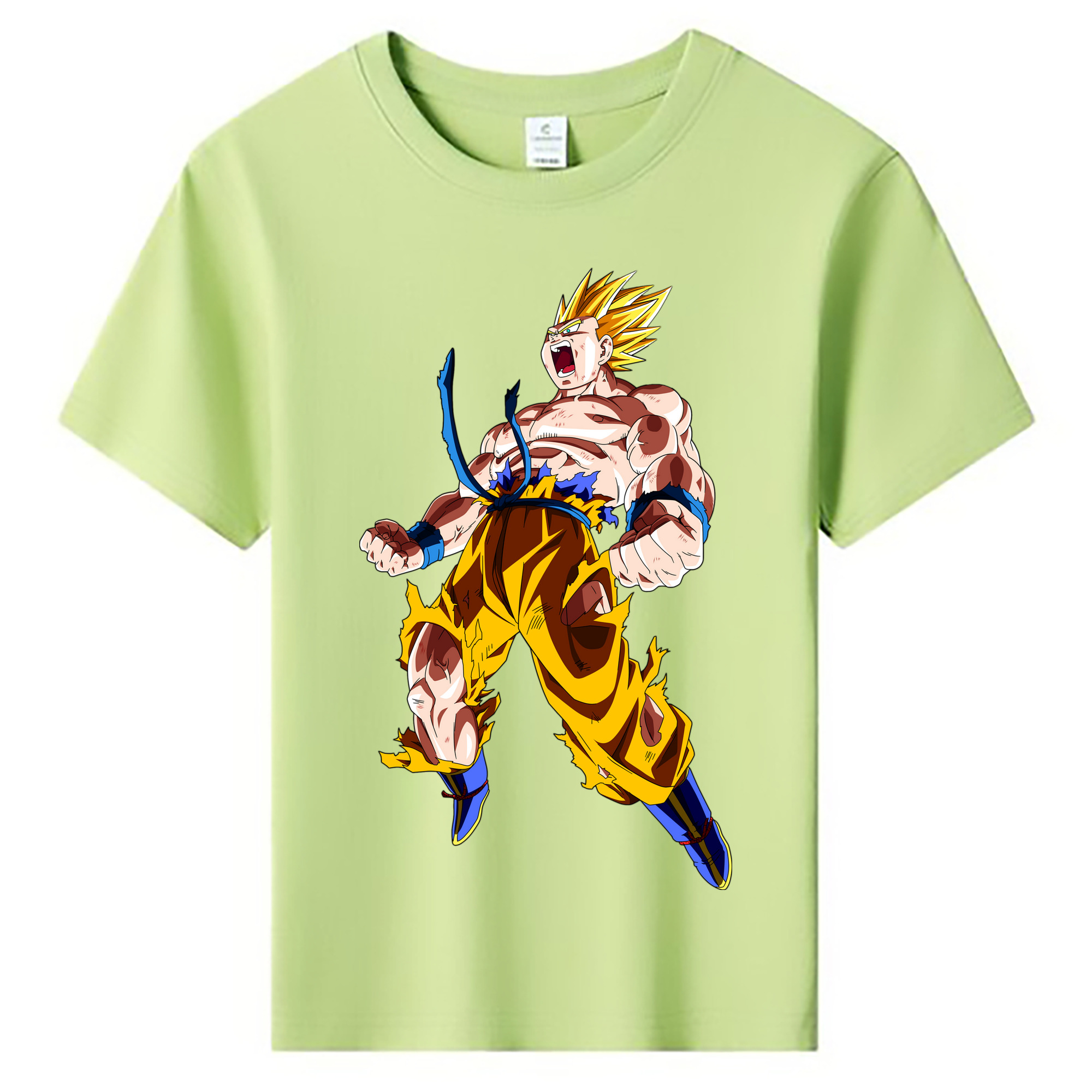 （画像用） ドラゴンボール 孫悟空（そん ごくう）Son Goku カカロット DRAGON BALL Kakarotto 綿100％キッズTシャツ（フロントプリント）